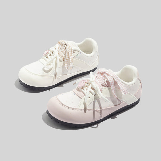 Damen Freizeit-Sneaker mit verspieltem Design und atmungsaktiver Oberflächenstruktur EB