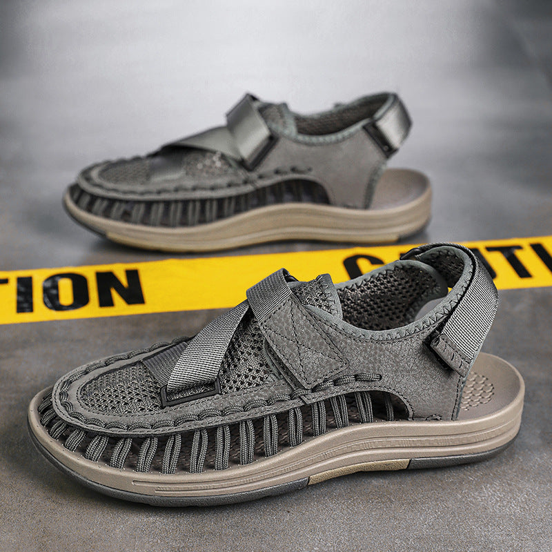 Damen Sportliche Freizeitsandalen mit atmungsaktivem Obermaterial und ergonomischem Fußbett EB