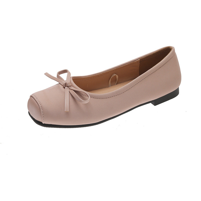 Damen Ballerinas mit zierlichem Schleifenakzent und komfortablem Fußbett EB