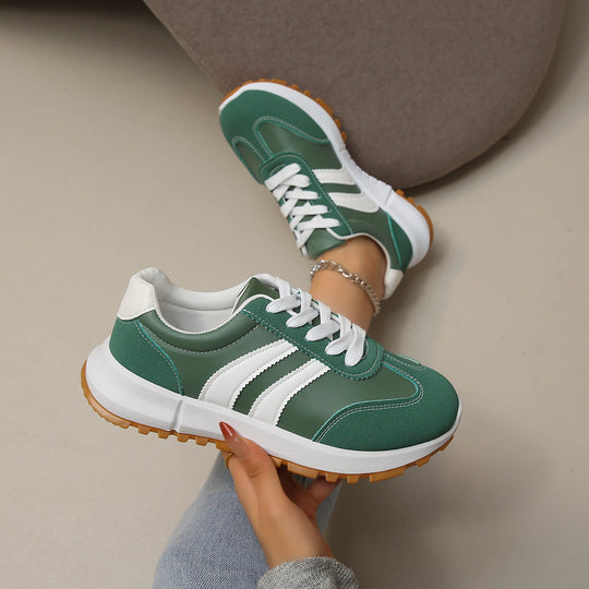 Damen Freizeitsneaker mit atmungsaktiver Oberflächenstruktur und rutschfester Sohle EB