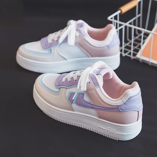 Damen Sportliche Freizeitsneaker mit rutschfester Sohle und atmungsaktivem Obermaterial EB
