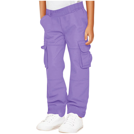 Unisex Freizeit Cargo-Hose mit praktischen Seitentaschen EB