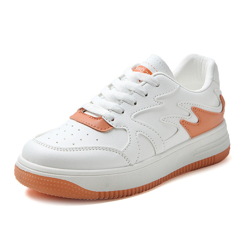 Damen modische Sneakers mit atmungsaktivem Obermaterial und dämpfendem Sohlenprofil EB