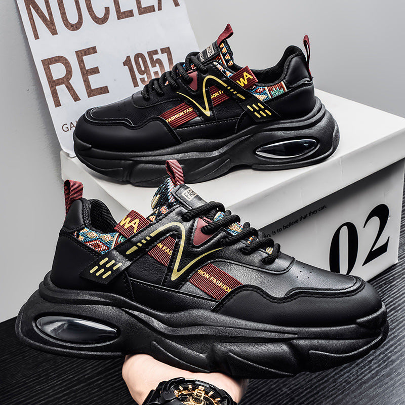 Damen Sportliche Chunky Sneakers mit atmungsaktivem Mesh-Obermaterial und gepolsterter Sohle EB
