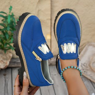 Damen Bequeme Slip-On Sneakers EB