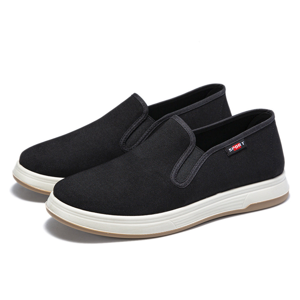 Damen modische Slip-On Sneakers mit rutschfester Sohle und atmungsaktivem Obermaterial EB