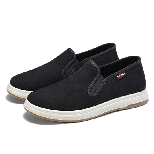 Damen modische Slip-On Sneakers mit rutschfester Sohle und atmungsaktivem Obermaterial EB
