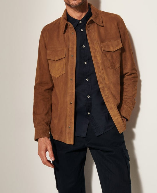 Herren hochwertige Vegan lederjacke im klassischen Design EB