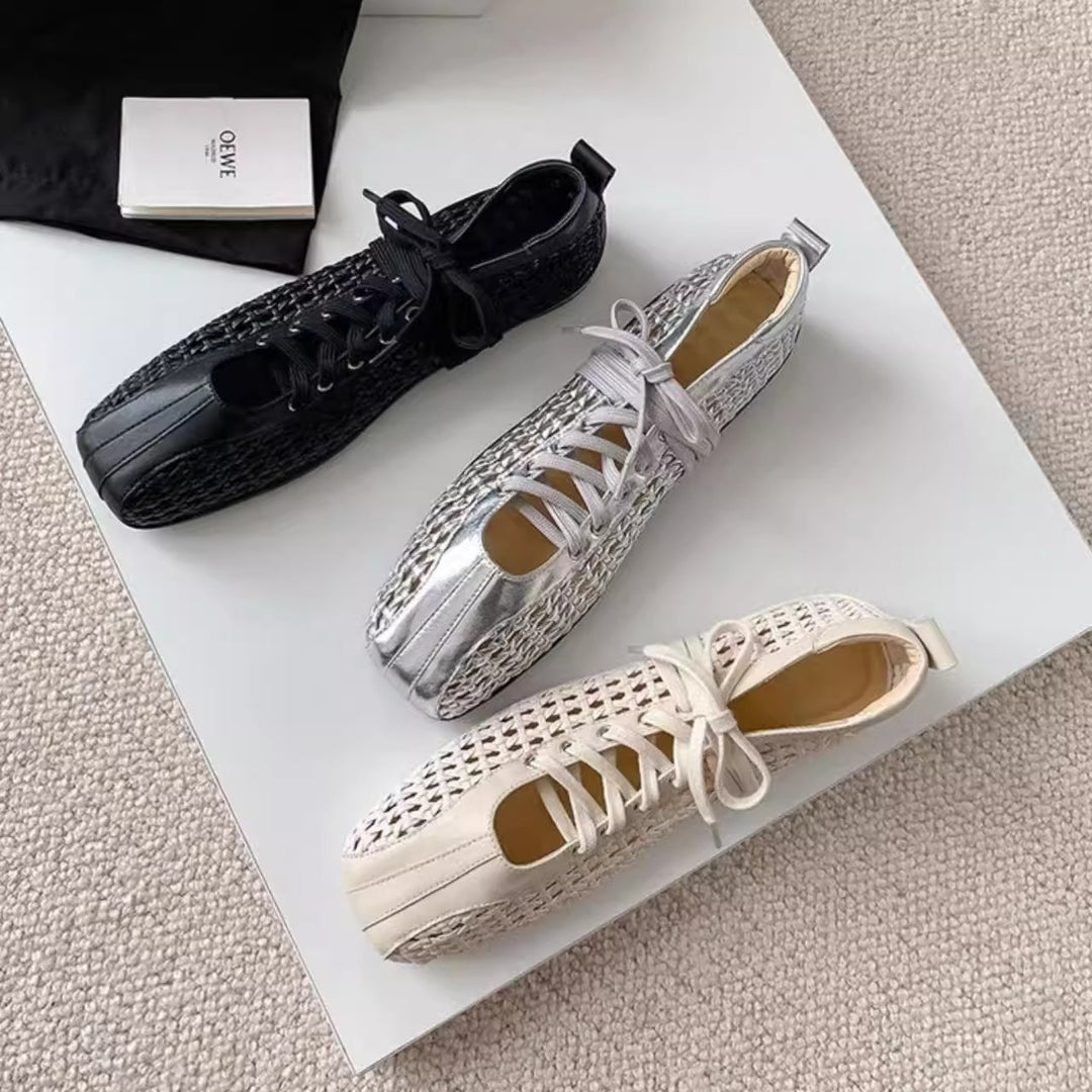 Damen Atmungsaktive Sneakers mit luftiger Netzstruktur und flexibler Sohle EB