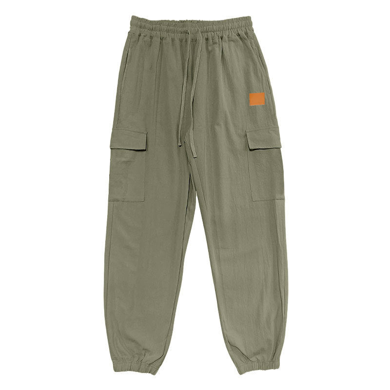 Herren Cargo-Hose mit elastischem Bund und praktischen Taschen EB