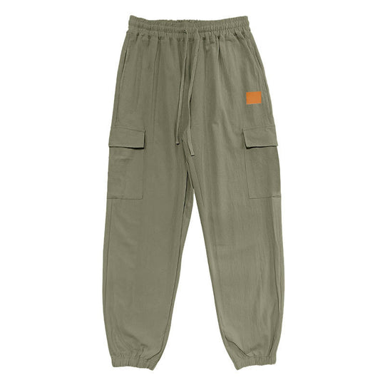 Herren Cargo-Hose mit elastischem Bund und praktischen Taschen EB