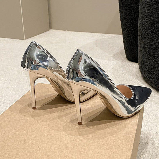 Damen elegante spitze High Heel Pumps EB
