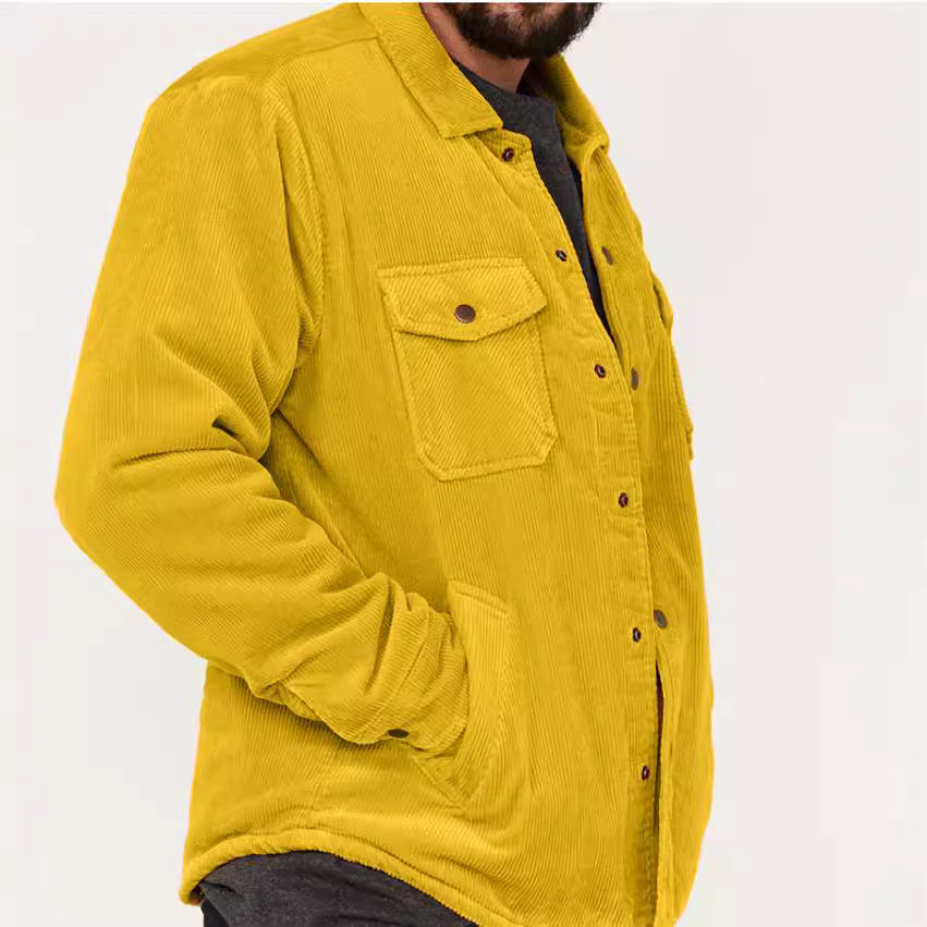 Herren samtige Überziehjacke EB