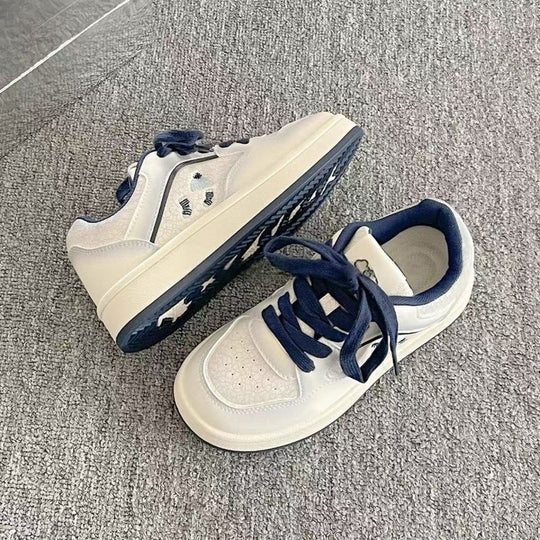 Damen Sportliche Freizeitsneaker mit atmungsaktivem Obermaterial und dämpfender Sohle EB