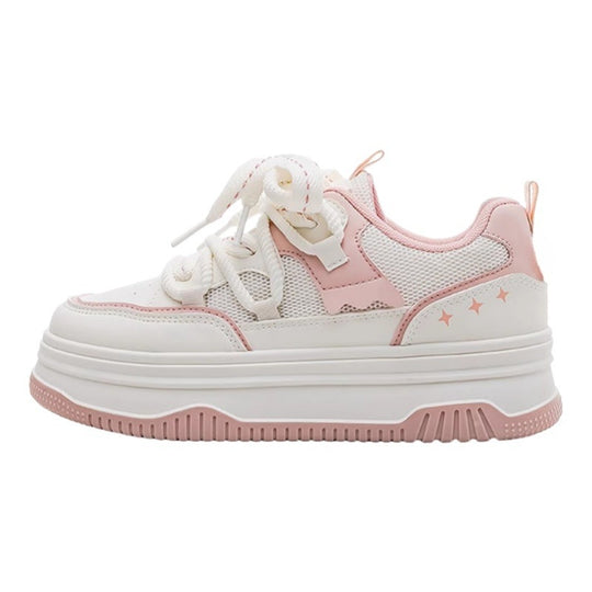 Damen Sneaker mit dämpfender Sohle und atmungsaktivem Mesh von EB