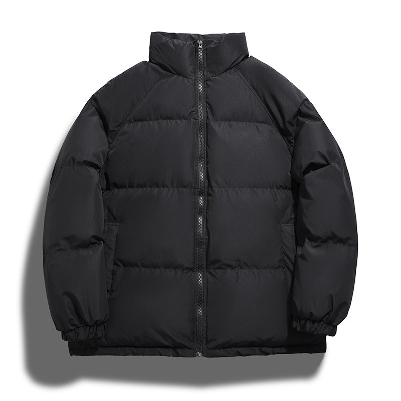 Damen Wärmende Pufferjacke mit hohem Kragen und seitlichen Reißverschlusstaschen EB
