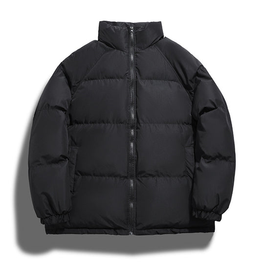 Damen Wärmende Pufferjacke mit hohem Kragen und seitlichen Reißverschlusstaschen EB