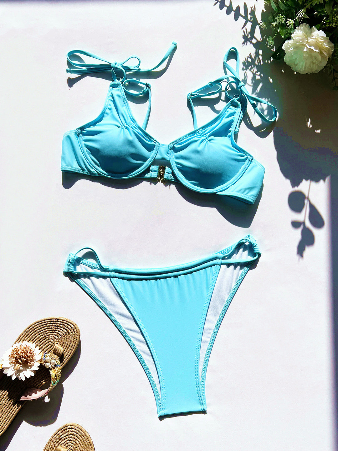 Damen Balkon-Bikini mit verstellbaren Trägern EB