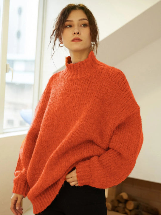 Damen Grobstrick Pullover EB