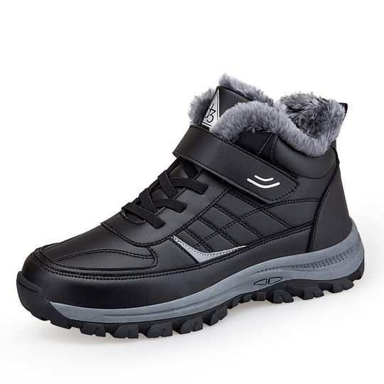 Damen isolierte Winterstiefel mit praktischem Klettverschlusssystem EB