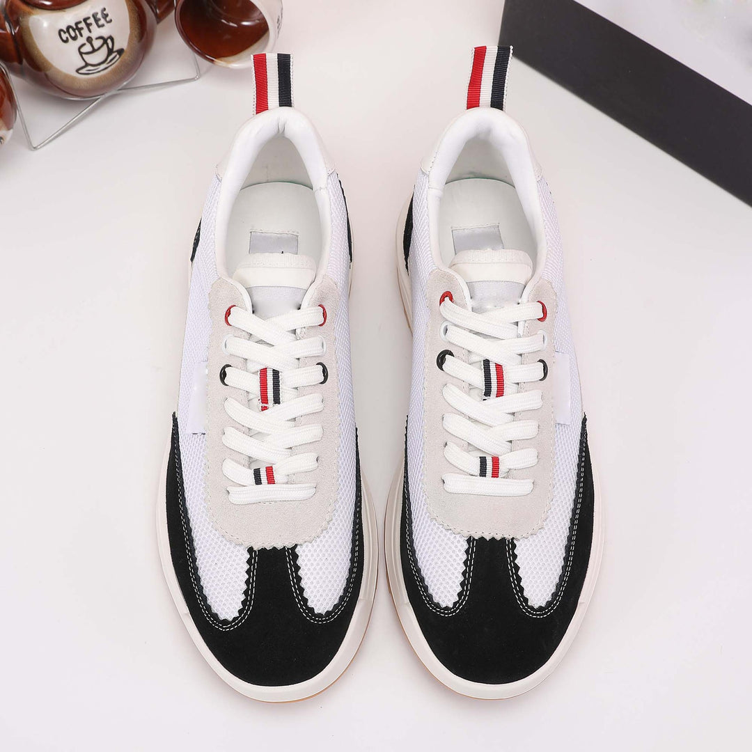 Damen Sportliche Sneaker mit atmungsaktivem Mesh-Obermaterial und dämpfender Sohle EB