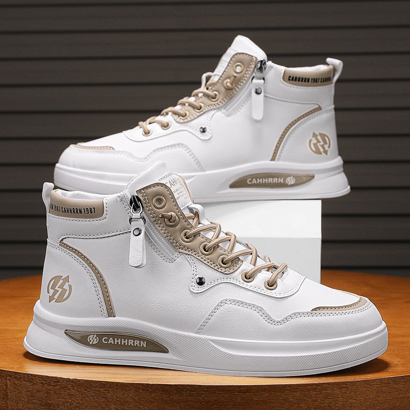 Damen hochwertige High-Top Sneakers mit strapazierfähigem Obermaterial und modischem Design EB