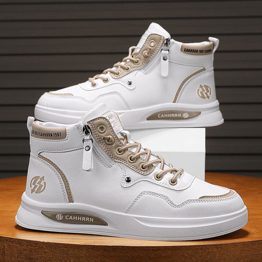 Damen hochwertige High-Top Sneakers mit strapazierfähigem Obermaterial und modischem Design EB