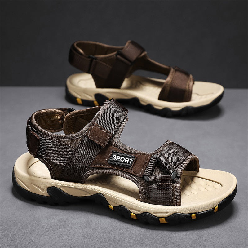 Herren Sportliche Outdoor-Sandalen mit verstellbarem Riemensystem EB