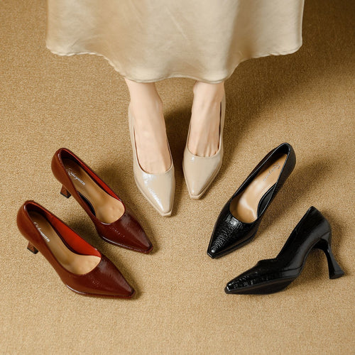 Damen elegante Spangenpumps mit modischem Blockabsatz EB