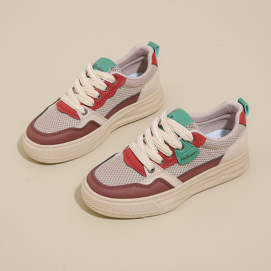 Damen Atmungsaktive Sneakers mit bequemer Laufsohle EB