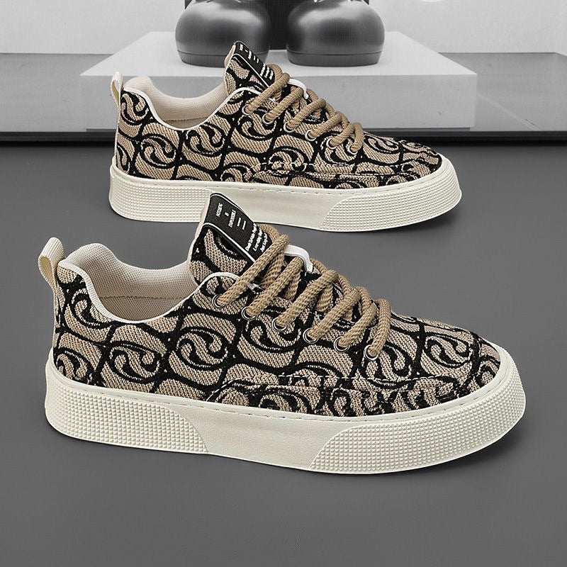 Damen Modische Sneakers mit einzigartigem Muster und rutschfester Sohle EB