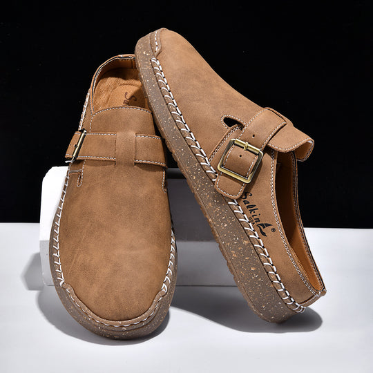 Herren Komfortable Clogs mit verstellbarem Riemen EB