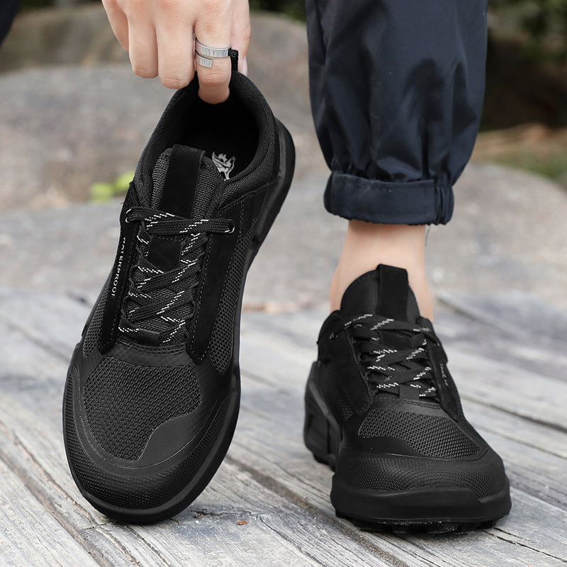 Herren Wasserdichte Hiking-Trailschuhe mit rutschfester Sohle und atmungsaktivem Obermaterial EB