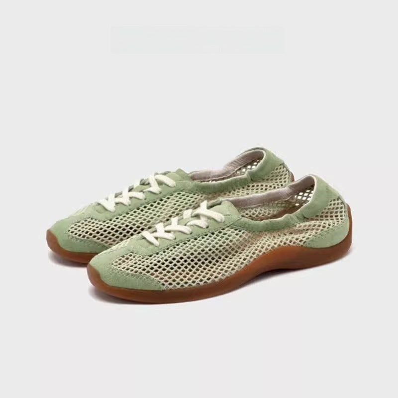 Damen Atmungsaktive Sneakers mit flexiblem Netzmaterial EB