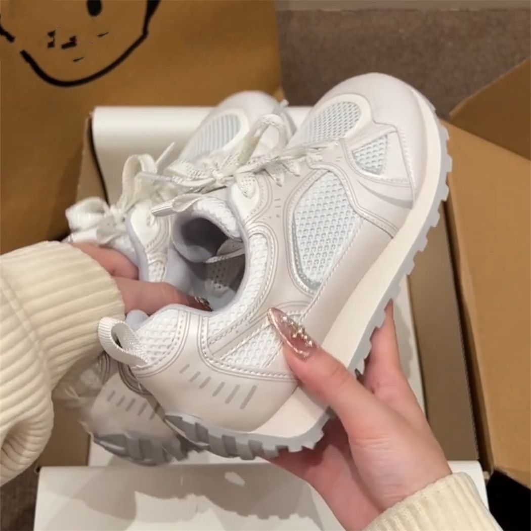 Damen Fitness Sneakers mit atmungsaktivem Mesh-EB