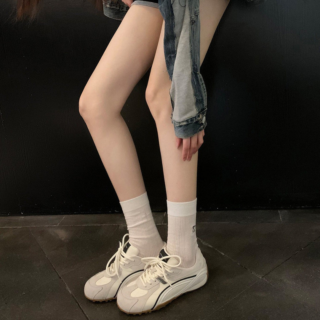 Damen Sportliche Sneaker mit atmungsaktivem Obermaterial und dämpfender Sohle EB