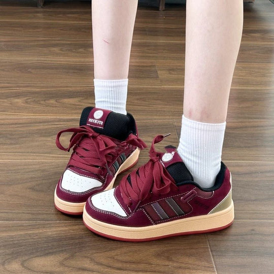 Damen modische Sneaker mit atmungsaktiver Mesh-Oberfläche und dämpfendem Komfort EB