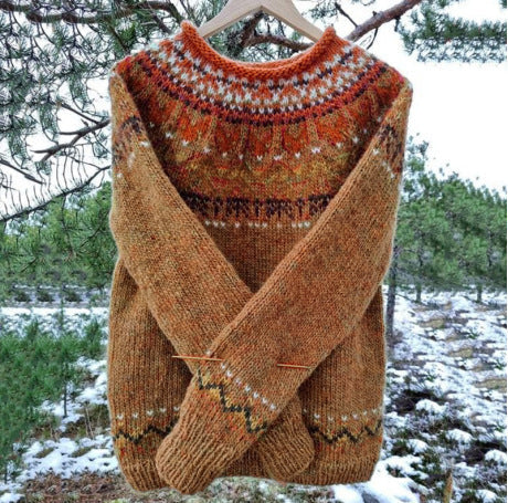 EBMode | Alter Isländischer Strickpullover