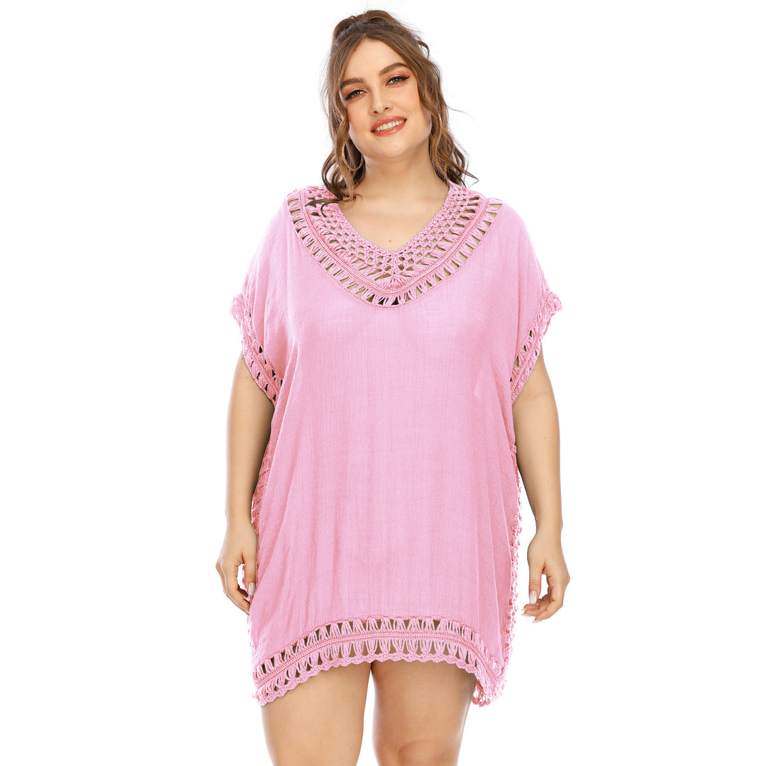 Damen eleganter häkeln Strandüberwurf EB