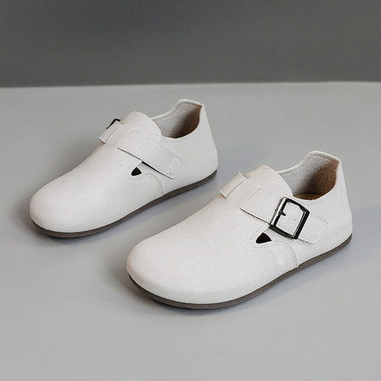 Damen Bequeme Slipper mit verstellbarem Riemen und modischem Design EB