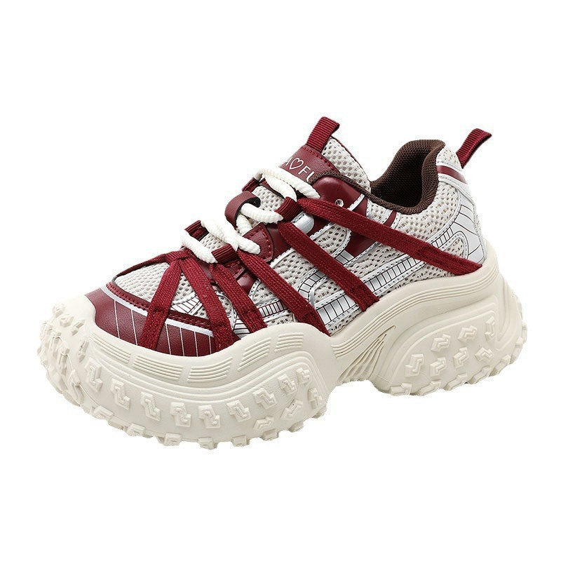 Damen Sportliche Multifunktionssneaker mit rutschfester Sohle und atmungsaktivem Obermaterial EB