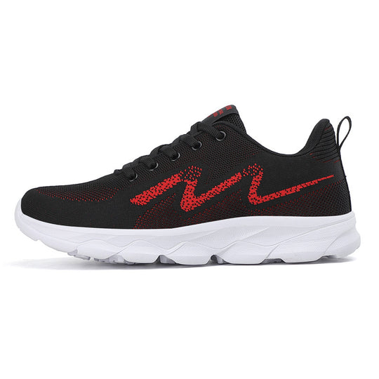Damen Sportliche Sneakers mit atmungsaktivem Mesh-Obermaterial und stoßdämpfender Sohle EB 1774576066
