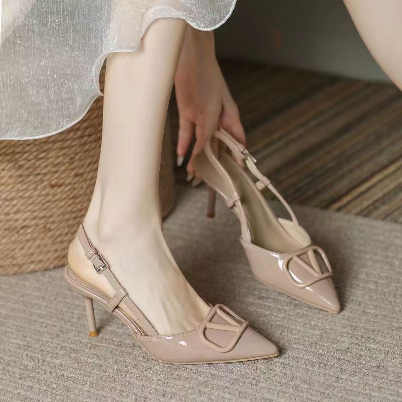 Damen Slingback-Pumps mit elegantem Design und hohem Absatz EB