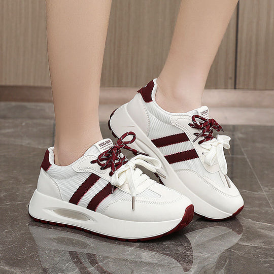 Damen Chunky Sneaker mit atmungsaktiver Mesh-Oberfläche und dämpfender Sohle EB