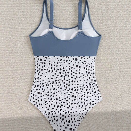 Damen Bikiniset mit Hoher Taille und Raffungen EB