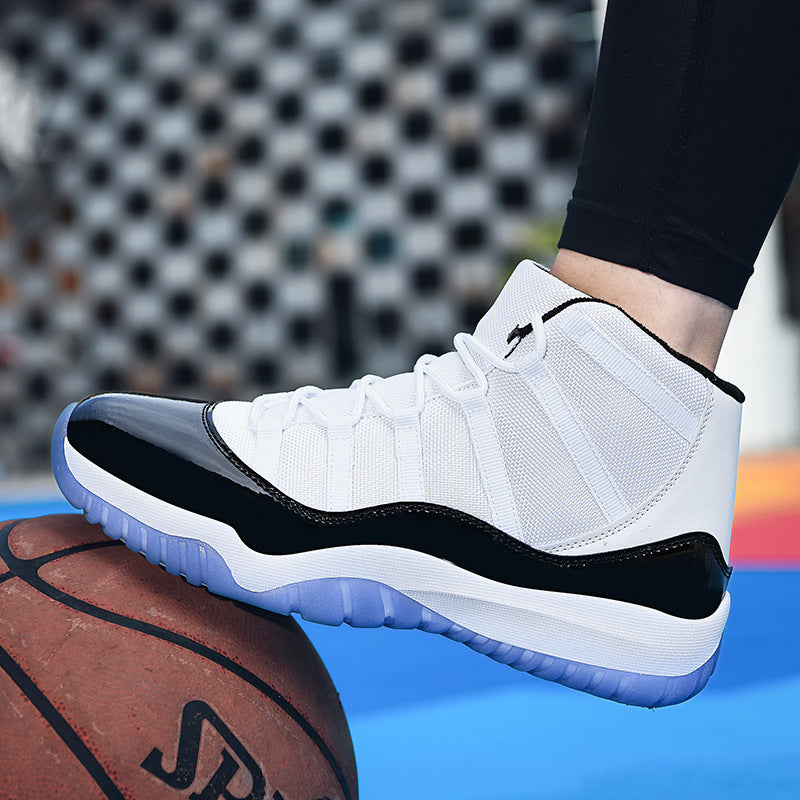 Damen Sportliche Basketballschuhe mit hohem Kragen und rutschfester Sohle EB