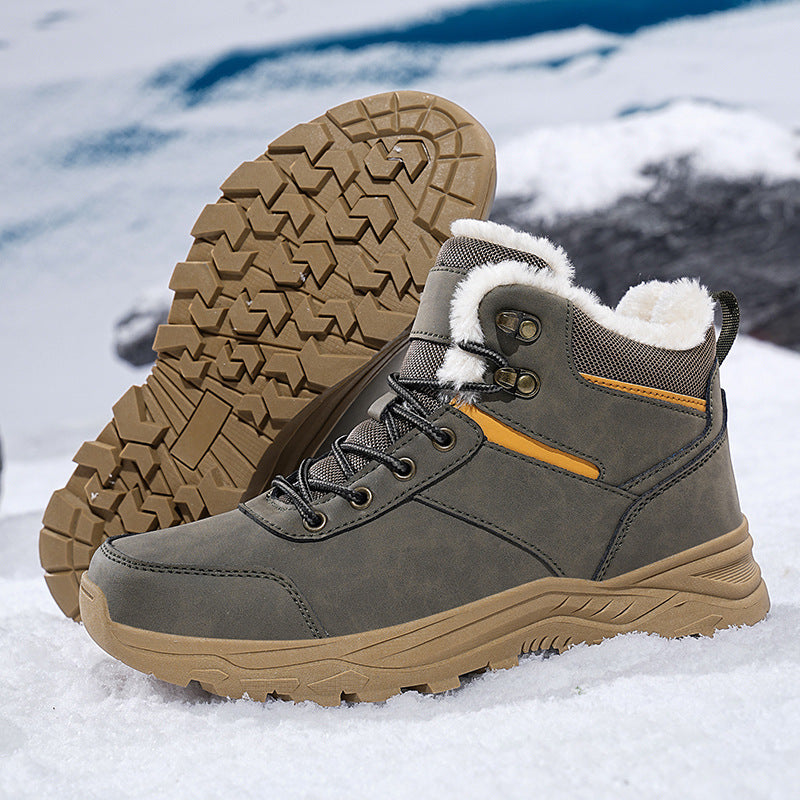 Damen Sportliche Winterstiefel mit isolierendem Innenfutter EB