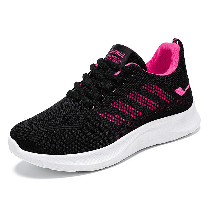 Damen Hochwertige Lauf- und Freizeitsneaker mit atmungsaktivem Mesh-Obermaterial EB