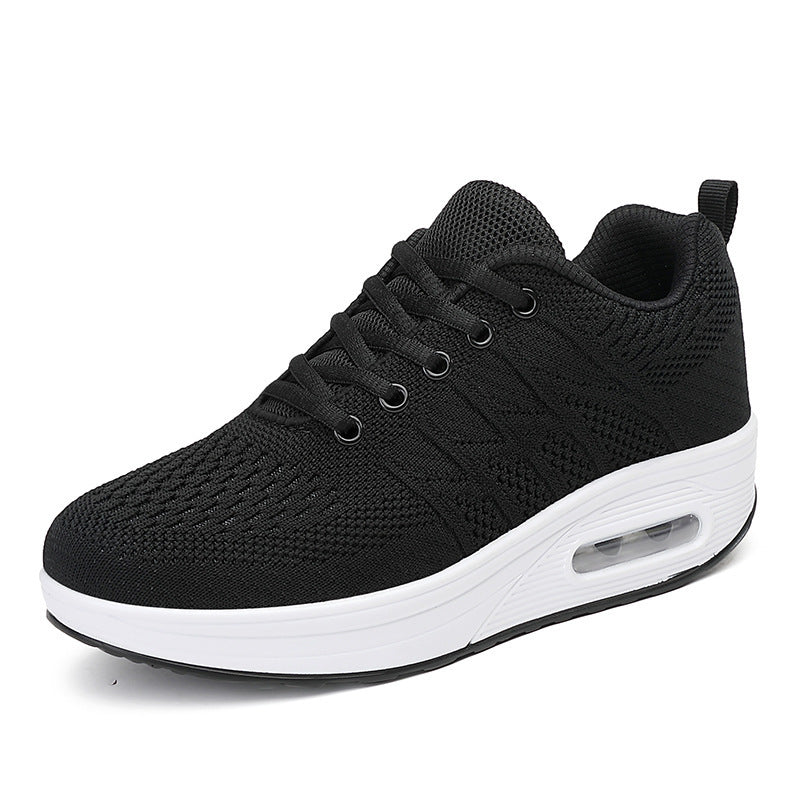 Damen Sportliche Sneakers mit innovativem Dämpfungssystem und atmungsaktivem Mesh-Obermaterial EB
