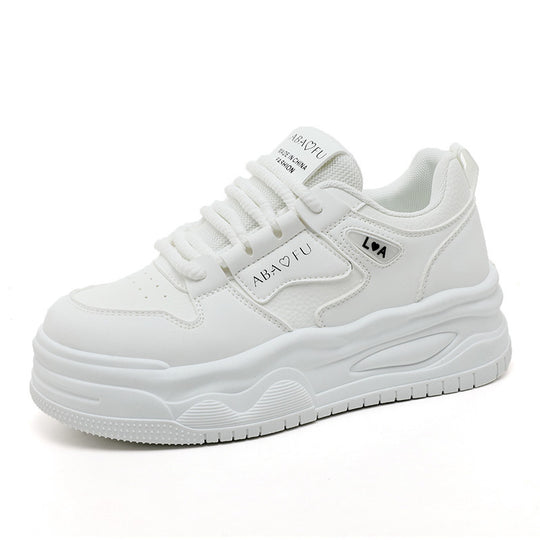Damen modische Chunky Sneakers mit dämpfender Sohle EB